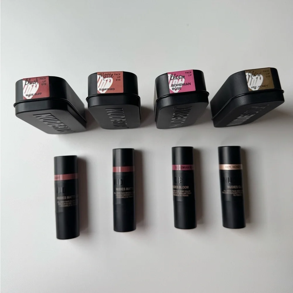 Nudestix NUDIES BLUSH + Bronzer +Highlighter Bundle